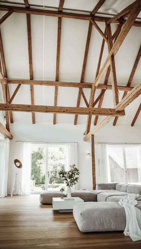 Reel: Von 2018 bis heute, das Wohnzimmer-Loft mit Glasgiebel